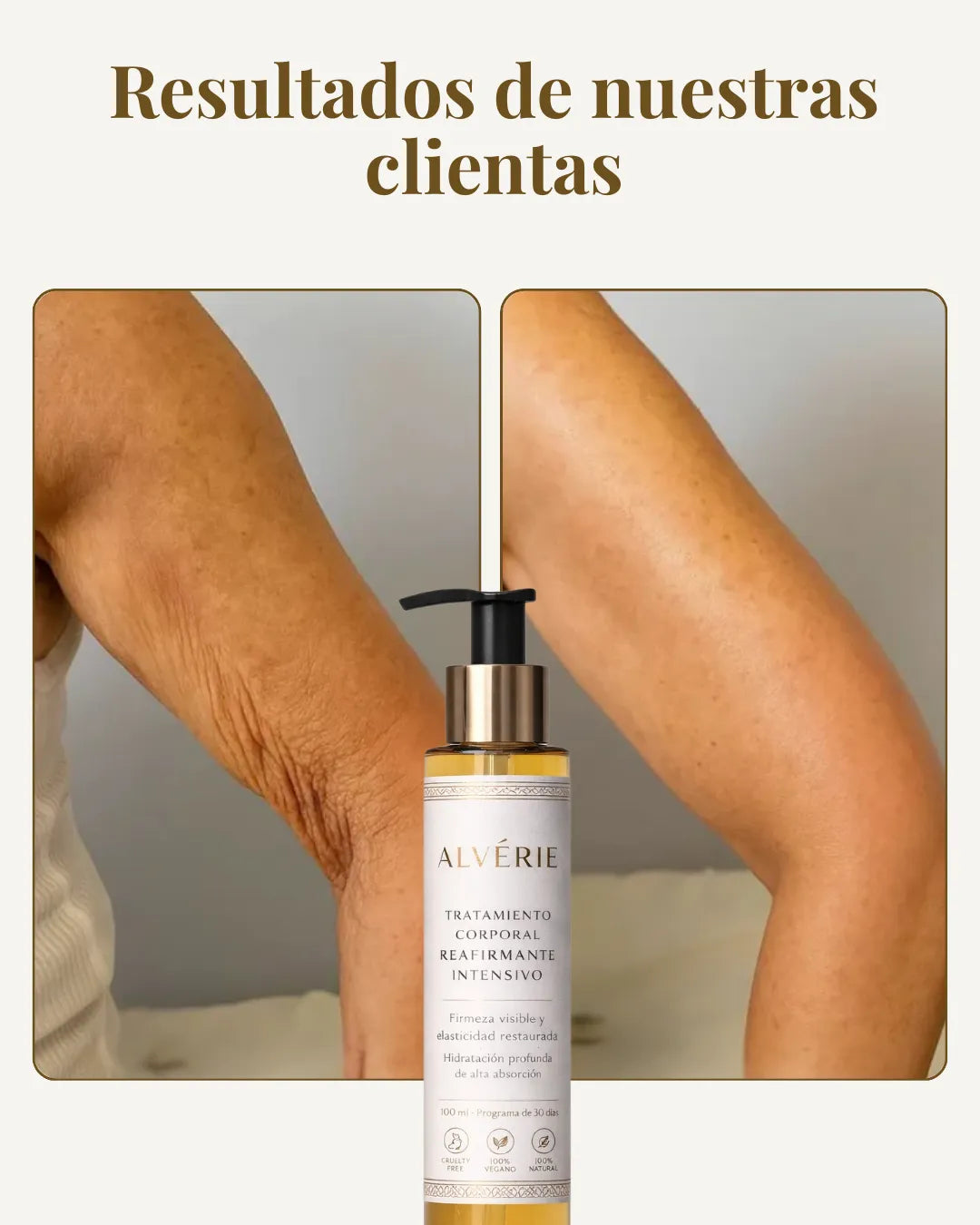 Aceite Corporal Reafirmante Intensivo — 100 ml